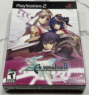 Ar Tonelico II: Melody Of Metafalica Limited Edition MINT/NM Brand New SEALED • $234