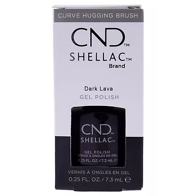 CND Shellac UV Gel Polish - Dark Lava 0.25 Oz / 7.3 Ml NEW In Box SEALED • $26.13