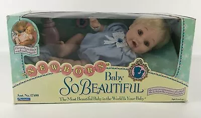 Baby So Beautiful Newborn Baby Girl 12  Doll Vintage 1995 Playmates Old Stock • $103.96
