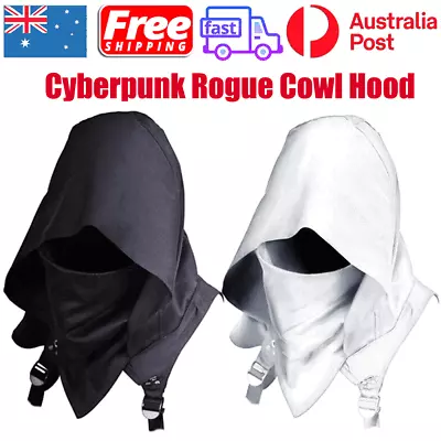 Rogue Cowl Medieval Hooded Hat Rogue Knight Cosplay Rogue Role Playing • $18.91