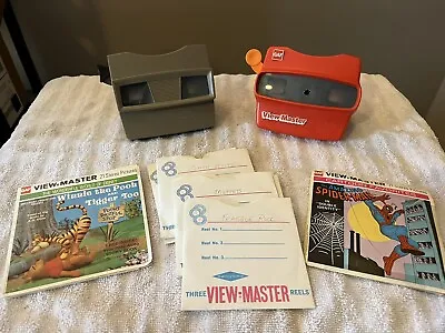 2 Vintage View Masters With 8 Stories (Spiderman Snow White Etc) • $50