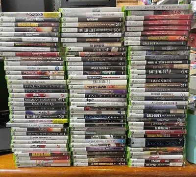 $5.44 • Buy Microsoft Xbox 360 Video Games Complete $1.98-24.98 You Choose Fast Ship