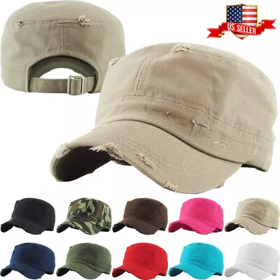 Army Cadet Military Patrol Castro Cap Hat Men Women Golf Driving Summer Baseball • $14.99