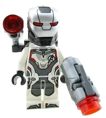 NEW LEGO WAR MACHINE MINIFIGURE Endgame 76124 Minifig Figure White Avengers • $20.54