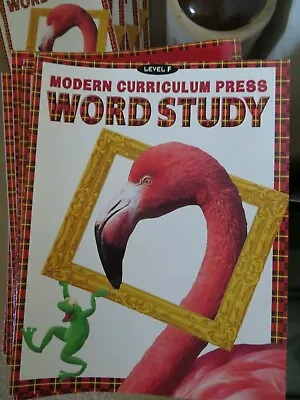 Modern Curriculum Press Word Study Softcover School Book  Level F  ©1998 • $7