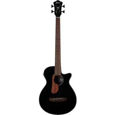 Ibanez AEGB24E-BKH AEG Series Acoustic Electric Bass Black High Gloss • $786.50