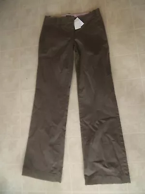 NWT J.CREW Waverly Chinos City Fit Sz 2R Brown Pants Cotton • $21.59