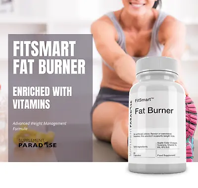 Fitsmart Fat Burner - 60 Capsules - 1 Month Supply • £39.90