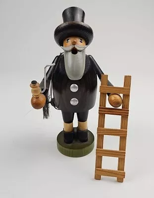 Vintage Erzgebirge German Man With Ladder Incense Smoker  • $32.99