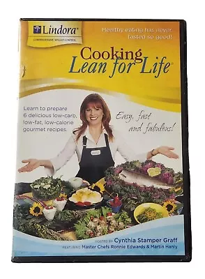 Cooking Lean For Life (DVD Cynthia Stamper Graff) Sealed  • $4.50