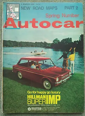 Autocar (4 March 1966) MGB GT Ford Transit Freedom CaravanToronado Essex Mini • $18.64