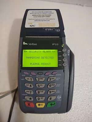 VeriFone VX510 Model: OMNI5100 Credit Card Terminal Reader Business Device   • $24