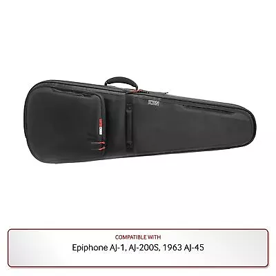 Gator Premium Gig Bag In Black For Epiphone AJ-1 AJ-200S 1963 AJ-45 • $249.99