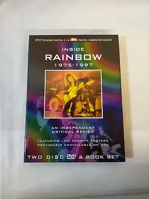 £24.95 • Buy Rainbow - Inside Rainbow 1975-1997 2004 Release DVD & Book Box Set RARE FREE P+P