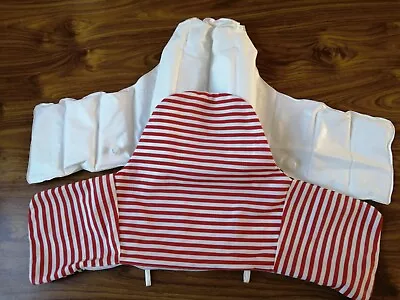 £2.99 • Buy IKEA Antilop Highchair Cushion And Cover (red Or Blue Striped)