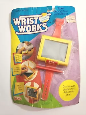 Galoob Wrist Works Magic Tracer 1989 Vintage Magic Screen Watch 18120 • $18