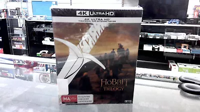 Hobbit Trilogy | Uhd : Theatrical + Extended Edition (Box Set Blu-ray 2020) • $69