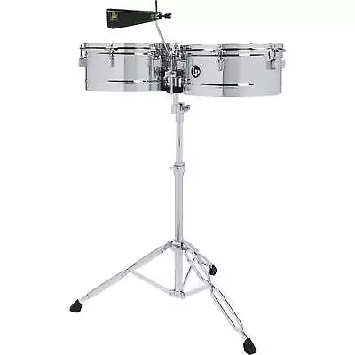 Latin Percussion LPA256 Aspire Series 13  & 14  Timbale Set With Cowbell • $299.99