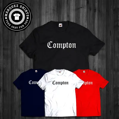 T Shirt Compton Straight Outta Cpt Old English Eazy E NWA OG Dope Tee • $30.60