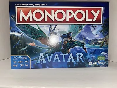 Monopoly Avatar Edition Board Game HASBRO Defend Pandora Against The RDA • $25