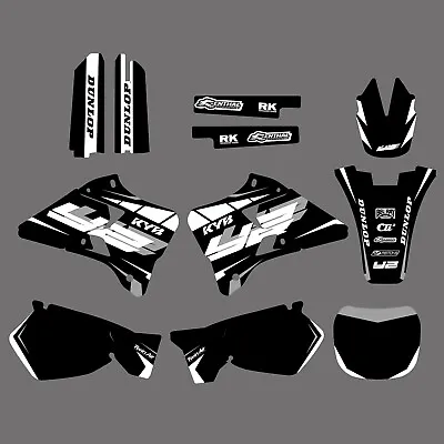 Team Graphics Backgrounds Decals For Yamaha YZ 125 250 YZ125 YZ250 1996-2001 • $54.99