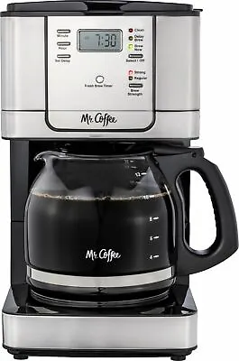 Mr. Coffee - 12-Cup Coffee Maker With Strong Brew Selector - Stainless Steel • $54.99