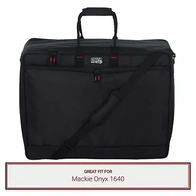 Gator Cases Mixer Bag Fits Mackie Onyx 1640 Mixers • $119.99