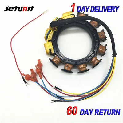 16Amp Outboard Stator For Mercury 1981-1993 135HP-225HP 2Stroke 6Cyl 398-5454A32 • $128.70