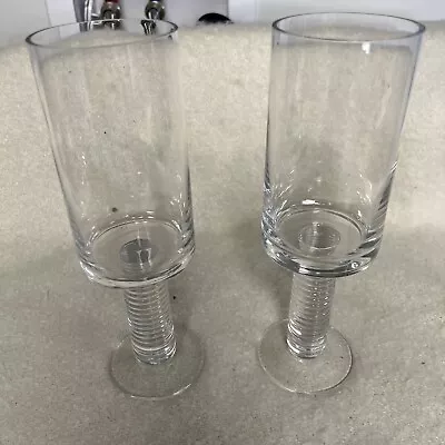 $15 • Buy Beautiful Pair Of 10 Inch Parfait Glasses