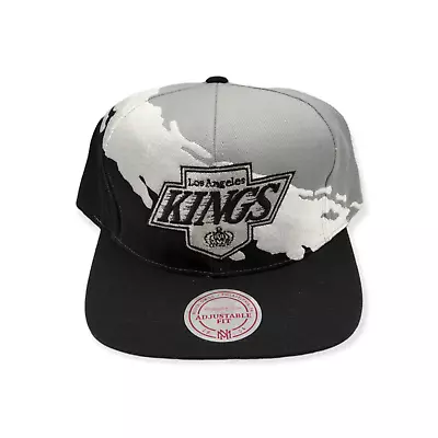 Mitchell & Ness Los Angeles Kings Paintbrush Adjustable Snapback Hat Cap • $49.99