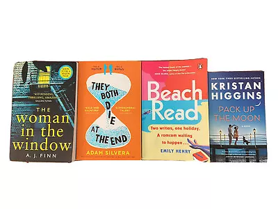$35 • Buy Paperback Books The Woman In The Window, They Both Die At The End, Beach Read +1