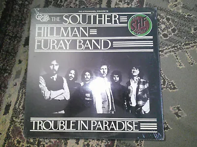 New Sealed Quadra Disc Lp Record/souther Hillman Furay Band/trouble In Paradise • $29.99