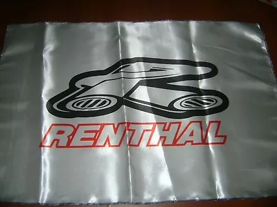Renthal 20x30  Flag Banner Motocross Shop Decor RACE Bike Enduro Cross Moto Bar • $14.99