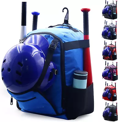 ZOEA Baseball Bat Bag Backpack T-Ball & Softball Equipment & Gear For Youth And • $30.35