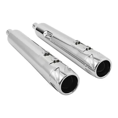 Megaphone Slip On Mufflers Pipes Fit For Harley Touring 1995-2016 W/Dual Exhaust • $129.99