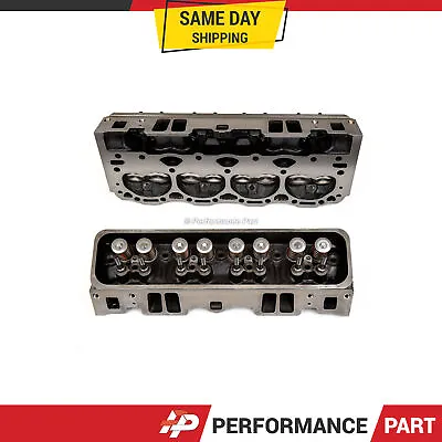 Pair Complete Cylinder Head Fit 96-02 GMC Chevrolet Cadillac 5.7L OHV VORTEC • $726.99