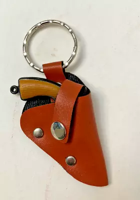 Vintage Victory Miniature Revolver With Holster Keychain • $12.98