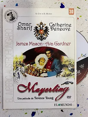 Mayerling DVD Terence Young Omar Sharif Catherine Deneuve James Mason Ava • $11.18