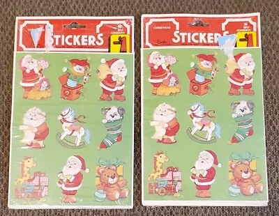 Vintage USA Eureka Christmas Stickers 2 Packages See Details • $10