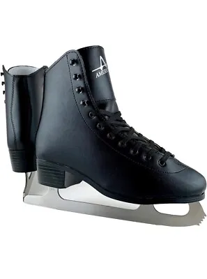 American Athletic - Leather Lined Figure Skates - Men's Size 13 | EU 46 With Box • $69
