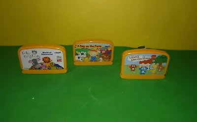 $9.98 • Buy Lot Of 3 V Smile Baby Games Day On The Farm, Lear Discover Home, Baby Einstein