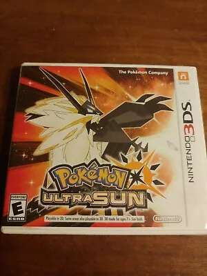 Pokemon Ultra Sun - Original Case With Insert -NO GAME - Some Shelf Wear • $12.99