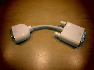 Apple DVI To VGA Adapter Cable OEM Genuine Apple 5 Inch • $9