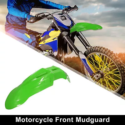 Motorcycle Front Fender Dirt Bike Front Mudguard For Motocross Off Road Green • $25.19