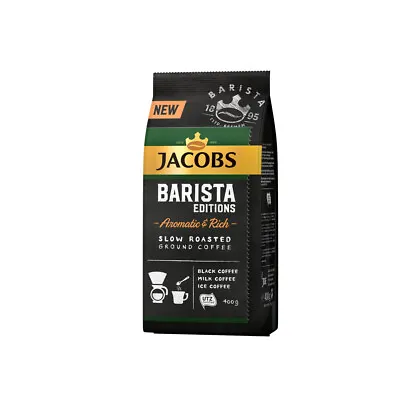 JACOBS Barista Aromatic & Rich 400g ( 35.2 Oz ) Ground Coffee  • £23.25