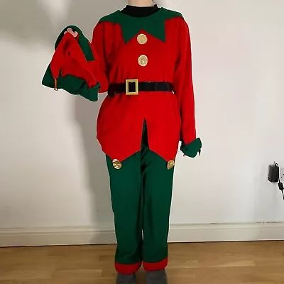 £5 • Buy Santa Claus Helper Costume Size Large