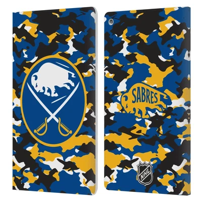 $24.95 • Buy Official Nhl Buffalo Sabres Leather Book Wallet Case For Amazon Fire