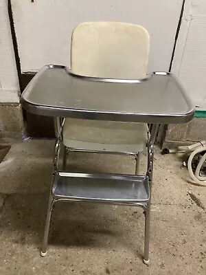 Vintage Cosco High Chair Metal Tray Vinyl Seat Mid Century Modern • $89.99