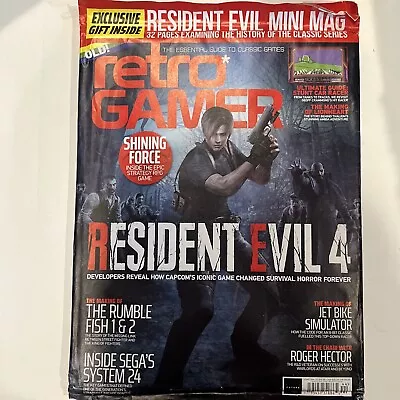 RETRO GAMER Magazine GUIDE Classic GAMES No 244 RESIDENT EVIL 4 + Free RE Mini • $20.99