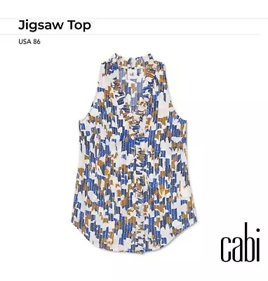 Cabi New NWT JigsawTop #6106   Size XS - XL Was $86 • $64.50